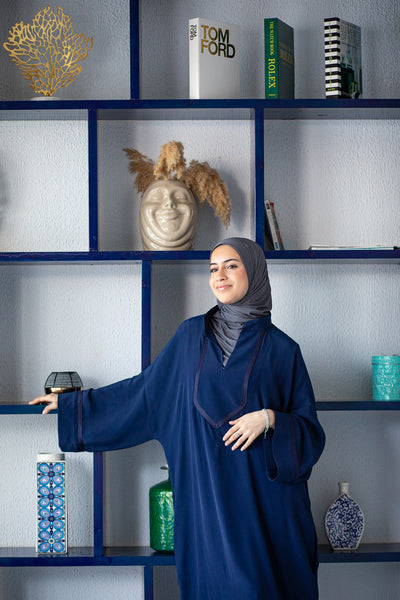 Robe Caftan en Crêpe de soie